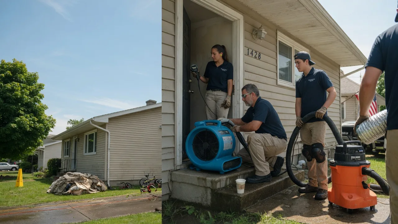 Water Damage Restoration in Pembroke Township, IL near me